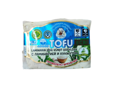 Сыр соевый Tofu с ламинарией и кунжутом /108/ - фото 24864