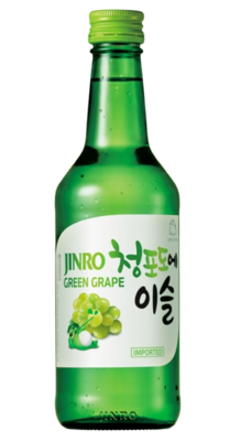 Соджу Jinro Soju Green Grape (Зеленый виноград) 360мл - фото 25329