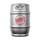 Пиво розливное импорт