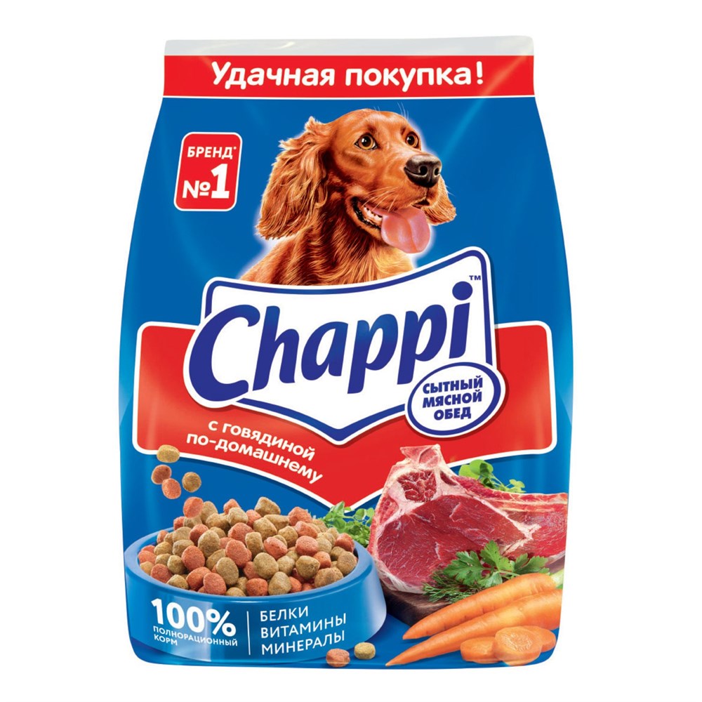 Чаппи мясное изобилие 600 гр. купить в Усть-Каменогорске недорого c  доставкой на дом - Продуктофф