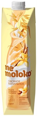 Овсяный напиток nemoloko Ванильный 3.2%, 1 л - фото 10448