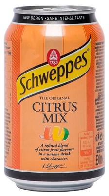 Напиток Schweppes Citrus Mix 0.33л ж/б - фото 10612