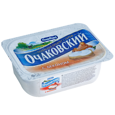 Плавленный продукт Очаковский с беконом 180гр - фото 10827