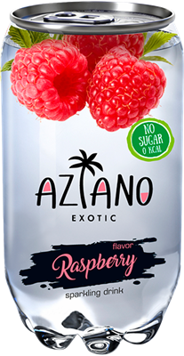 Напиток Aziano Raspberry 0.35 - фото 10990