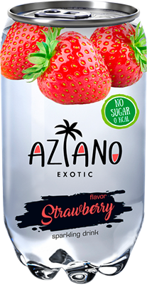 Напиток Aziano Strawberry 0.35 - фото 10991