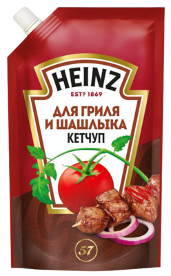 Кетчуп  Heinz для гриля и шашлыка 320гр - фото 11298