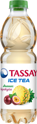 TASSAY Ice Tea Зеленый Ананас и маракуя 1л - фото 11716