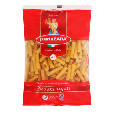 Паста Зара Седани Ригате 500гр - фото 12628