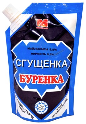 Сгущенка Буренка дой пак 8,5% 250гр - фото 13727
