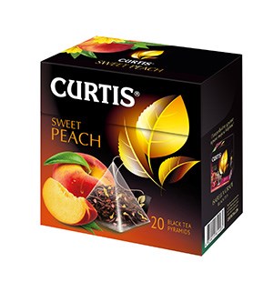 Чай Curtis Fantasy Peach 20 пирамид - фото 14106