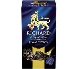 Чай Richard Роял Цейлон пакетированный 25шт - фото 14107
