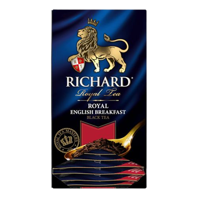 Чай Richard Royal English Breakfast пакетированный 25шт - фото 14108
