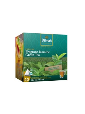 Чай Dilmah зеленый чай с жасмином 20шт - фото 14696