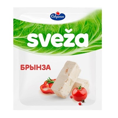 Сыр мягкий Sveza Брынза 200гр  - фото 14997