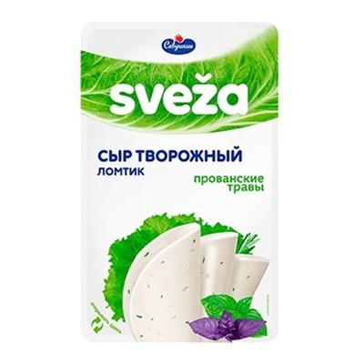 Сыр творожный Sveza с прованскими травами 250гр  - фото 15001