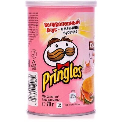 Чипсы Pringles со вкусом краба 70 гр. - фото 15495