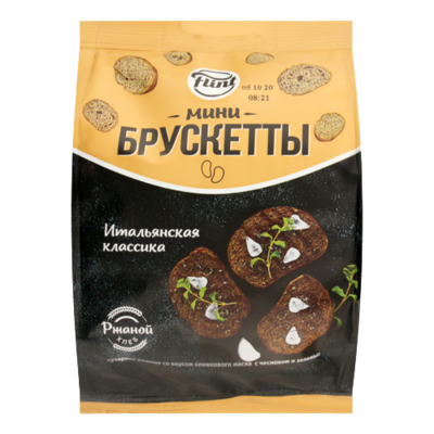 Мини брускетты Flint итальянская классика 85 гр. - фото 15509