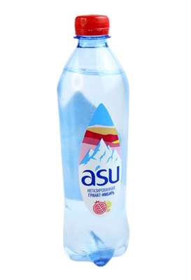 Вода ASU б/г гранат имбирь 0,5л - фото 15530