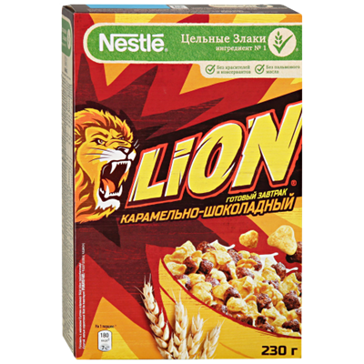 Готовый завтрак Lion 230гр - фото 15546
