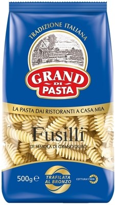 Макароны Гранд Паста Фусилли 500гр - фото 15637