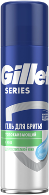 Гель для бритья Gillette для чувствительной кожи Нейтральный 200мл - фото 16091