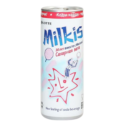 Напиток б/а Milkis Сахарная вата 0,250 мл - фото 16315
