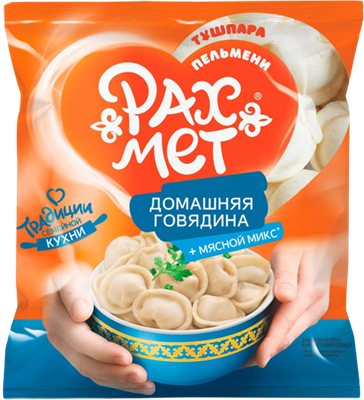 Пельмени Рахмет Домашняя говядина 350гр - фото 16685