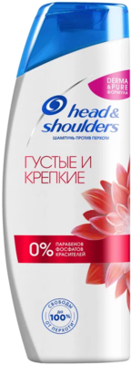 Шампунь Head & Shoulders густые и крепкие 400 мл - фото 17115