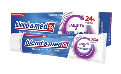 Зубная паста защита и очищение Blendamed 100 мл - фото 17117