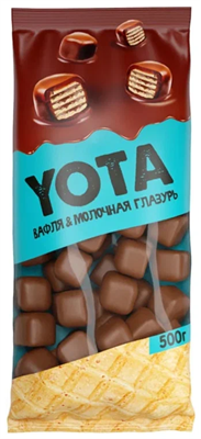 Драже YOTA Молочный шоколад в цветной глазури 135гр - фото 18667