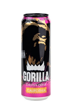 Энергетический напиток Gorilla Калифорния в банке 0,45 л - фото 19686