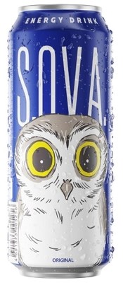 Энергетический напиток S.O.V.A. Original 0.5л. - фото 19780