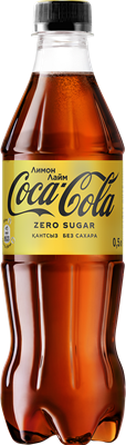 Кока-кола Без Сахара Лайм и Лимон 0,5 л. - фото 19860