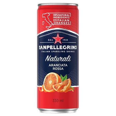 Напиток San Pellegrino Aranciata Rossa 0.33 ж/б - фото 20473