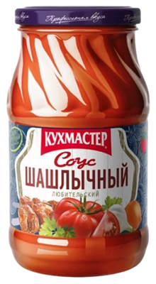 КухМастер Соус Шашлычный любительский 480гр - фото 20681