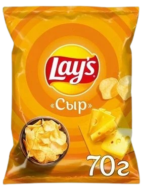 Чипсы Lay's сыр 70 гр. - фото 20904