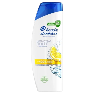 Шампунь Head & Shoulders цитрусовая свежесть  400мл - фото 21172