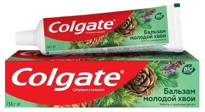 Зубная паста Colgate Бальзам молодой хвои 154 гр - фото 21239