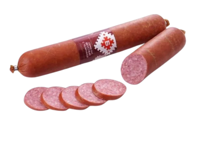 Сервелат Брест Вкусный с Телятиной варено-копченый 220гр - фото 21337