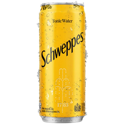 Тоник Schweppes в банке 0,450 л. - фото 21349