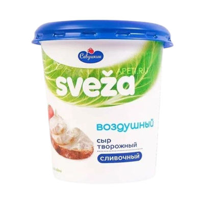 Сыр творожный Sveza воздушный сливочный 150гр  - фото 21418