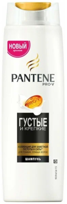 Шампунь Pantene Pro-V Густые и крепкие 400мл - фото 21580