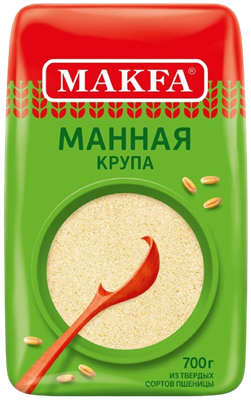 Макфа Крупа манная 700гр - фото 21806