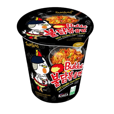 Лапша HOT CHICKEN CUP RAMEN CHEESE 70 гр - фото 21936