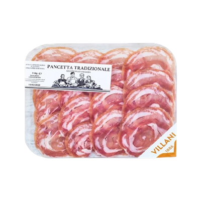 Нарезка Villani Pancetta Tradizionale 110гр - фото 21987