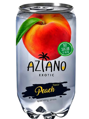 Напиток Aziano Peach 0.35 - фото 22113