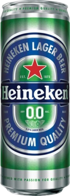 Пиво Heineken безалк 0.43 ж/б - фото 23682