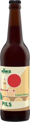 Пиво Konix CZECH PILSNER 5% светл. 0,5 бут, г.Заречное - фото 24089