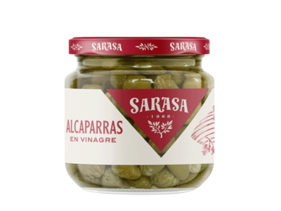 Каперсы Sarasa в уксусе 314мл - фото 24439