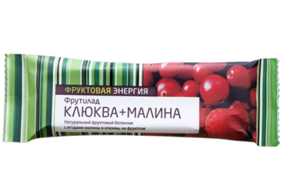 Батончик бад витамин. Клюква малина - фото 24444